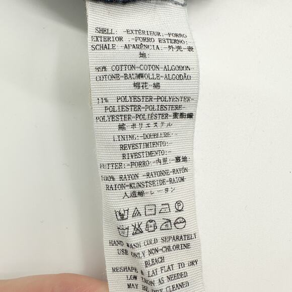 Free People She's In Parties Ruched Bodycon Dress in Navy Pink Polka Dot Size XS - Picture 12 of 14